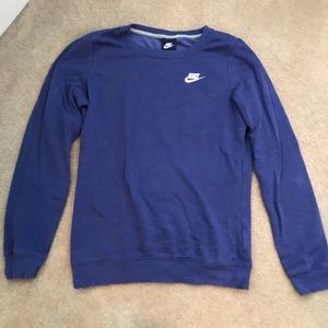 Nike Purple Crewneck Sweatshirt